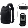 PORTABLE WATERPROOF CHEST BAG FOR STEAM DECK BLACK
