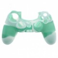 Camouflage Silicone Case For Playstation 4 Controller Green And White