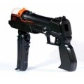 Shooting Equipment Big Gun Pistol Adapter for PS3 Move Motion Controller Black