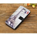 Classic Landscapes Patten Wallet Flip Case For iPhone 5C France
