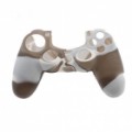 Camouflage Silicone Case For Playstation 4 Controller Grey And White